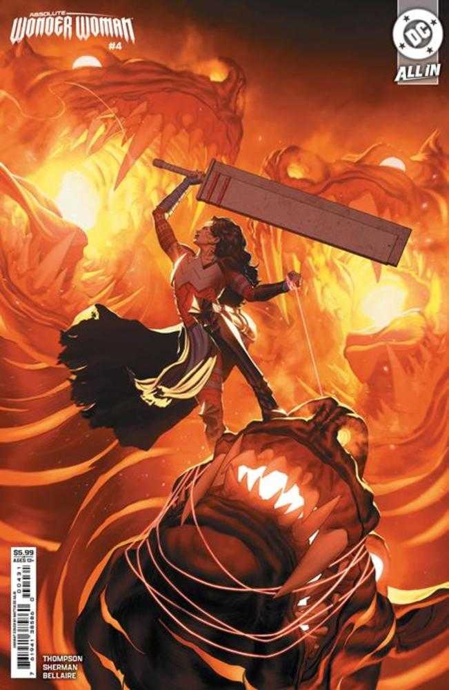 Absolute Wonder Woman #4 Cover C Mattia De Iulis Card Stock Variant | Odin's Place