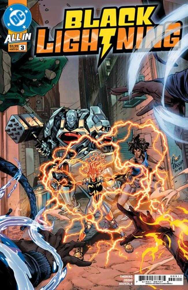 Black Lightning #3 Cover A Fico Ossio | Odin's Place
