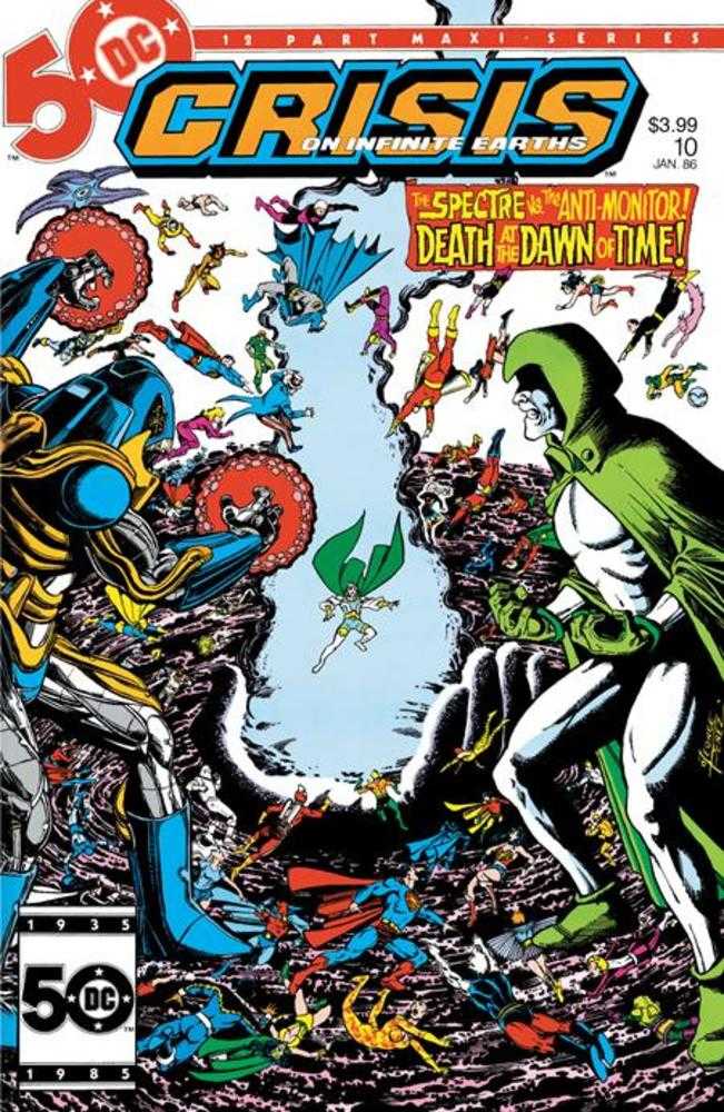 Crisis On Infinite Earths #10 Facsimile Edition Cover A George Perez | Odin's Place