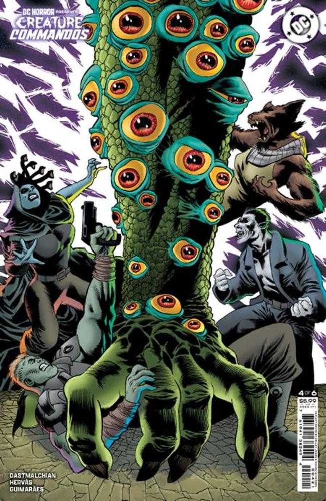 DC Horror Presents Creature Commandos #4 (Of 6) Cover B Kelley Jones Card Stock Variant (Mature) | Odin's Place