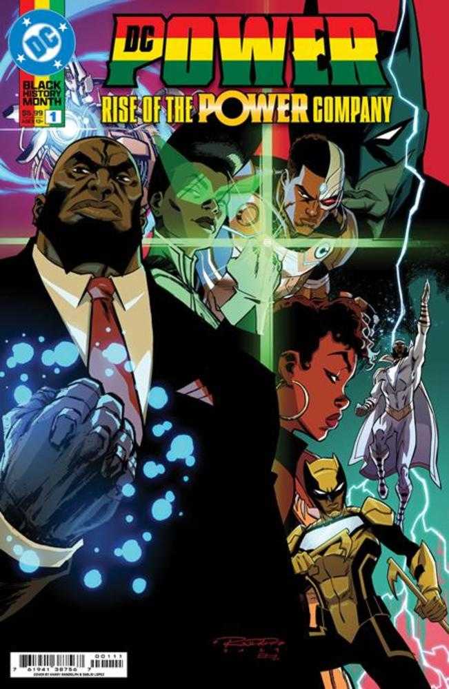 DC Power Rise Of The Power Company #1 (One Shot) Cover A Khary Randolph | Odin's Place