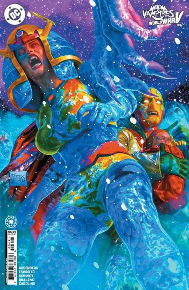 DC vs Vampires World War V #6 (Of 12) Cover B Mark Spears Card Stock Variant | Odin's Place