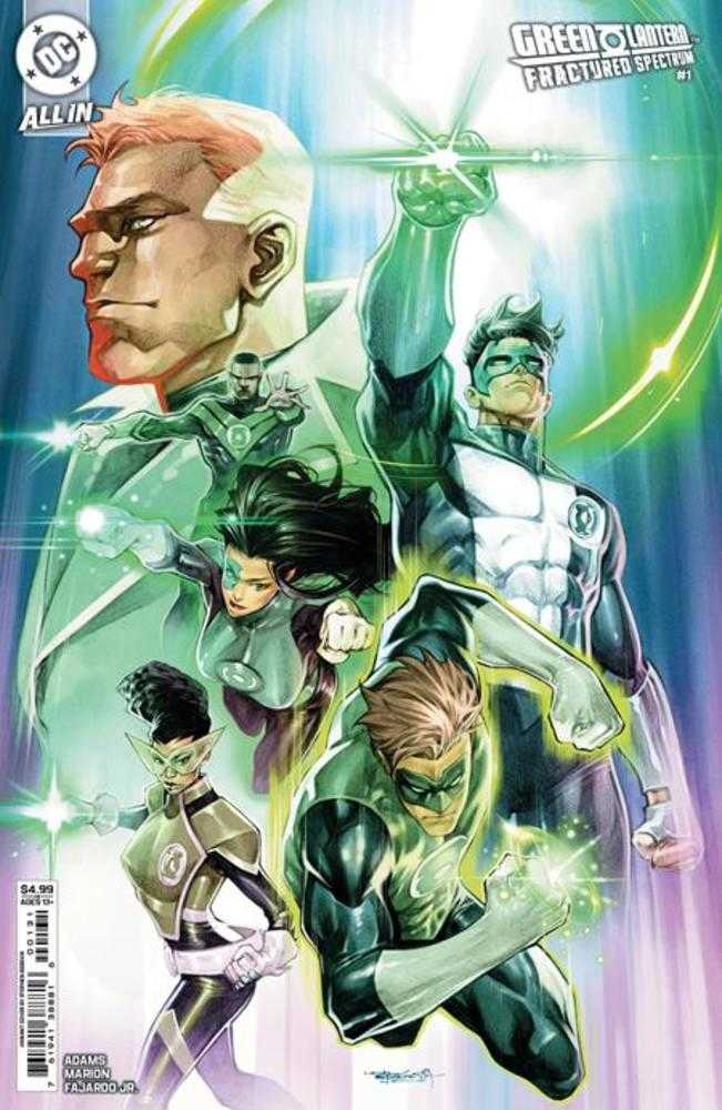 Green Lantern Fractured Spectrum #1 (One Shot) Cover B Stephen Segovia Card Stock Variant | Odin's Place
