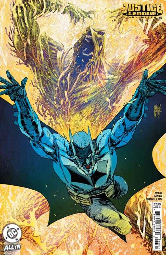 Justice League Unlimited #3 Cover E Guillem March Raised Uv Foil Variant | Odin's Place
