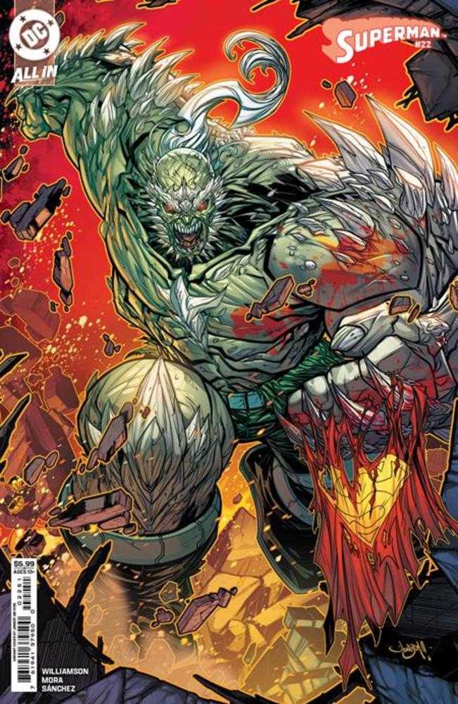 Superman #22 Cover C Jonboy Meyers Card Stock Variant | Odin's Place
