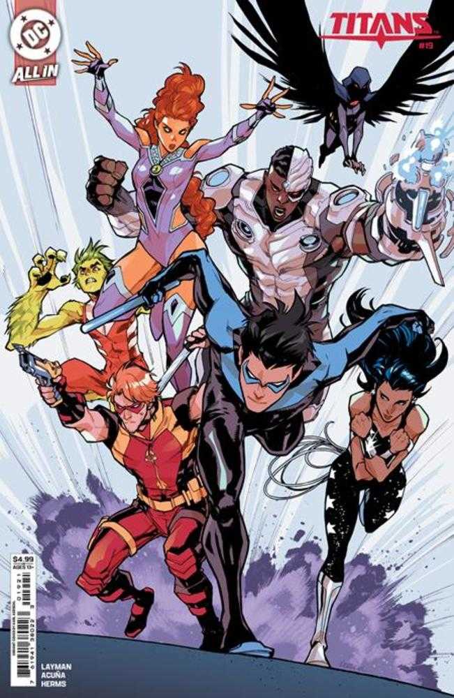 Titans #19 Cover B Karl Kerschl Card Stock Variant | Odin's Place