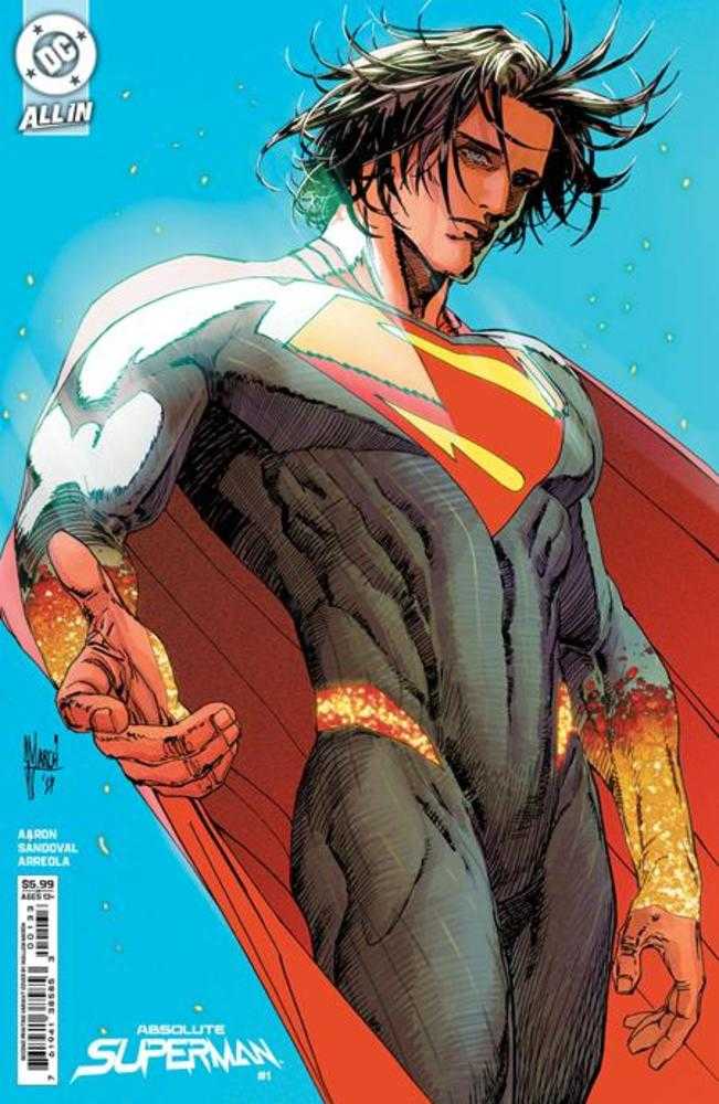Absolute Superman #1 2nd Print Cover B Guillem March Card Stock Variant | Odin's Place