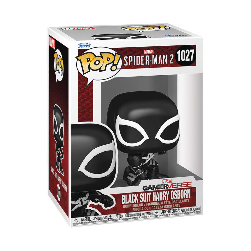 Pop Games Spider Man 2 Vg Harry Osborn Black Suit Vinyl Figure (C | Odin's Place