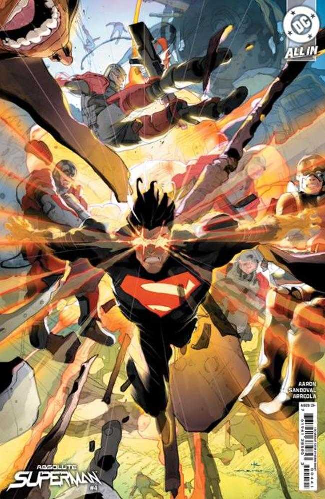 Absolute Superman #4 Cover D 1 in 25 Keron Grant Card Stock Variant | Odin's Place