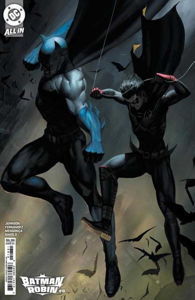 Batman And Robin #18 Cover C Aaron Bartling Card Stock Variant | Odin's Place