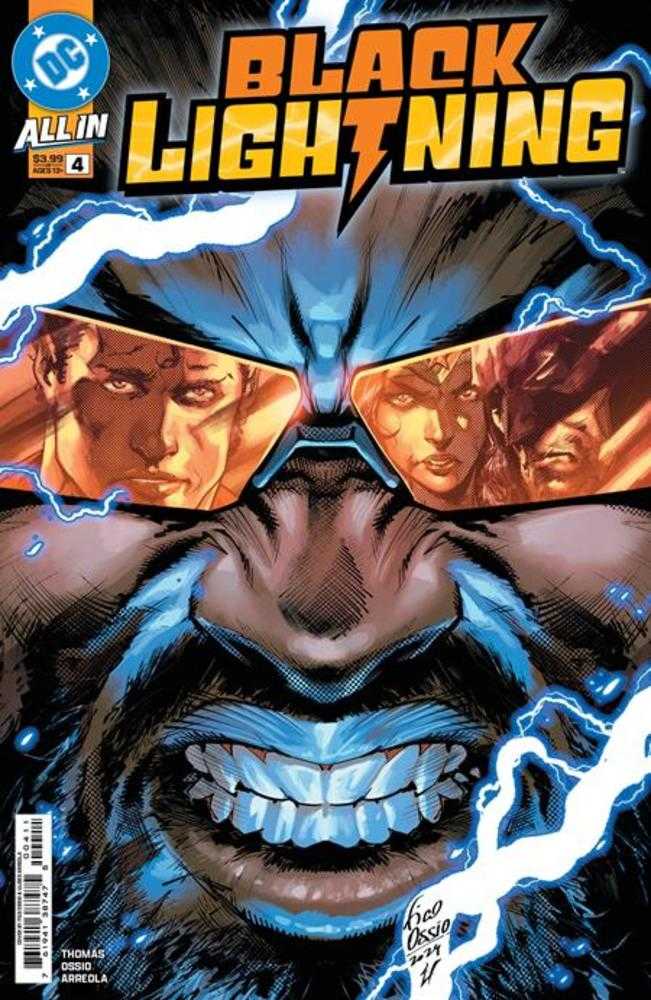 Black Lightning #4 Cover A Fico Ossio | Odin's Place