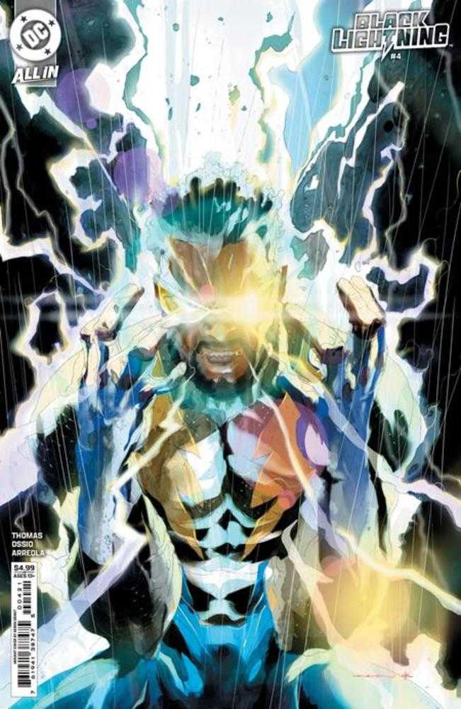 Black Lightning #4 Cover B Keron Grant Card Stock Variant | Odin's Place