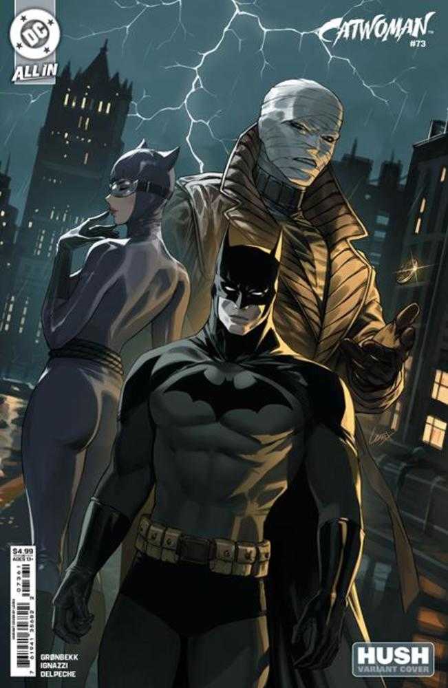 Catwoman #73 Cover D Lesley Leirix Li Hush Card Stock Variant | Odin's Place