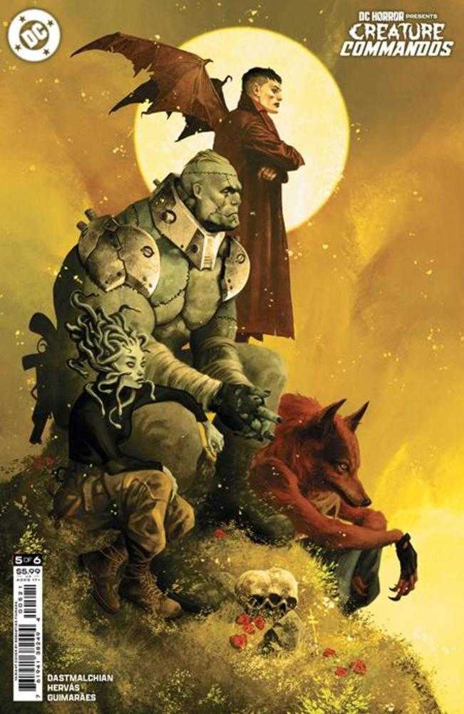 DC Horror Presents Creature Commandos #5 (Of 6) Cover B Sebastian Fiumara Card Stock Variant (Mature) | Odin's Place