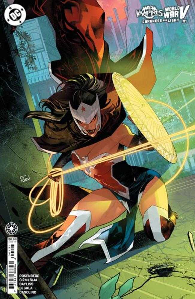 DC vs Vampires World War V Darkness And Light #1 (One Shot) Cover B Edwin Galmon Connecting Card Stock Variant | Odin's Place