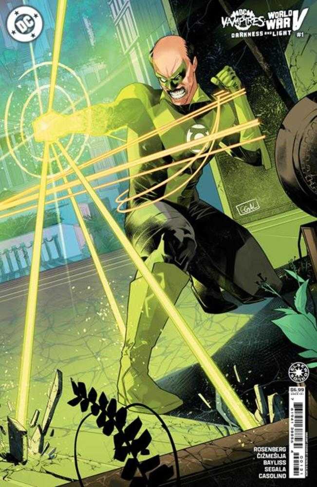 DC vs Vampires World War V Darkness And Light #1 (One Shot) Cover C Edwin Galmon Connecting Card Stock Variant | Odin's Place