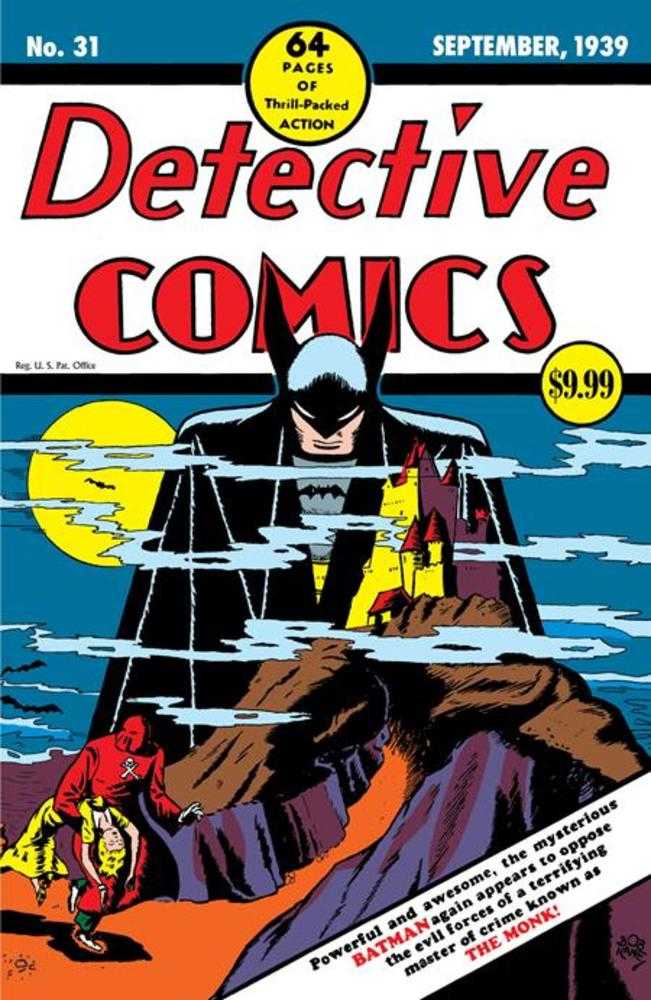 Detective Comics #31 Facsimile Edition Cover B Bob Kane Foil Variant | Odin's Place