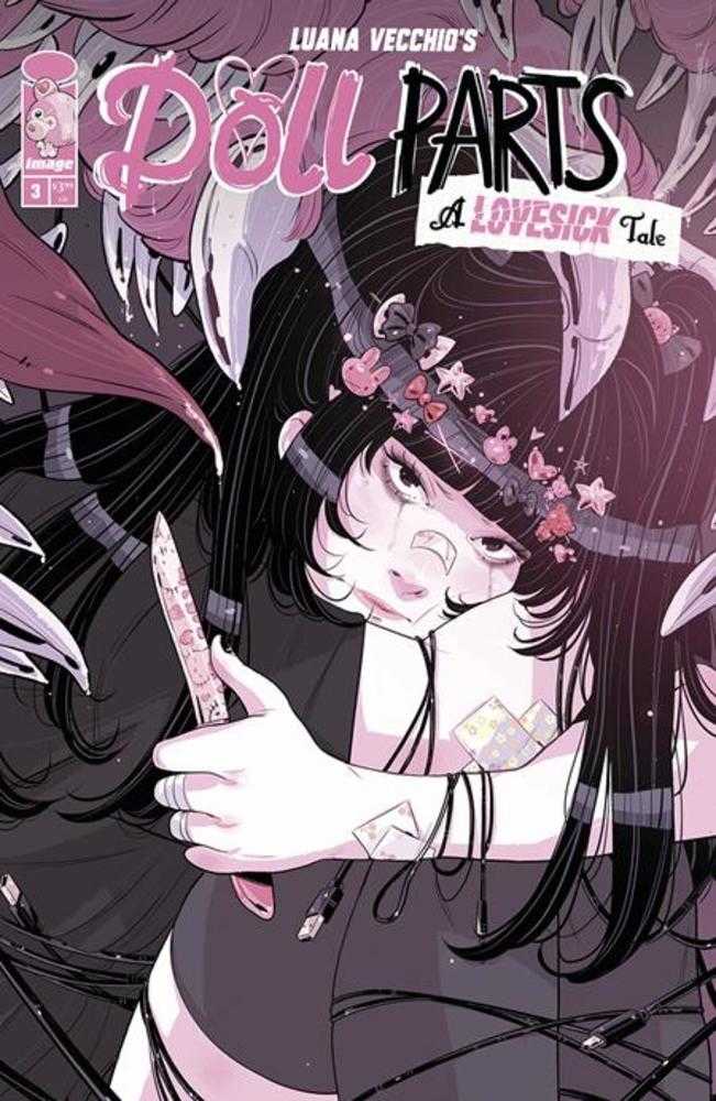 Doll Parts A Lovesick Tale #3 (Of 4) Cover B Luana Vecchio Knife Variant (Mature) | Odin's Place