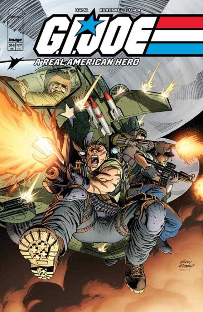 G.I. Joe A Real American Hero #314 Cover A Andy Kubert & Laura Martin | Odin's Place
