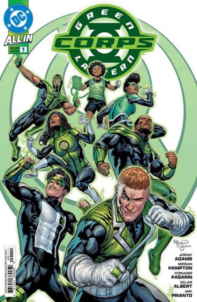 Green Lantern Corps #1 Cover A Fernando Pasarin & Oclair Albert | Odin's Place