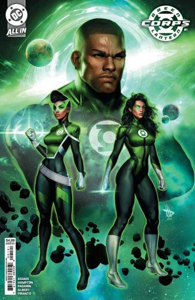 Green Lantern Corps #1 Cover B Dave Wilkins Card Stock Variant | Odin's Place