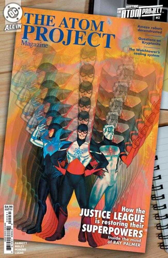 Justice League The Atom Project #2 (Of 6) Cover C Kevin Wada Card Stock Variant | Odin's Place