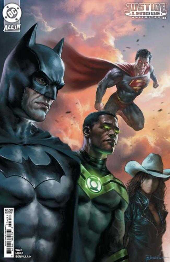 Justice League Unlimited #4 Cover C Lucio Parrillo Card Stock Variant | Odin's Place