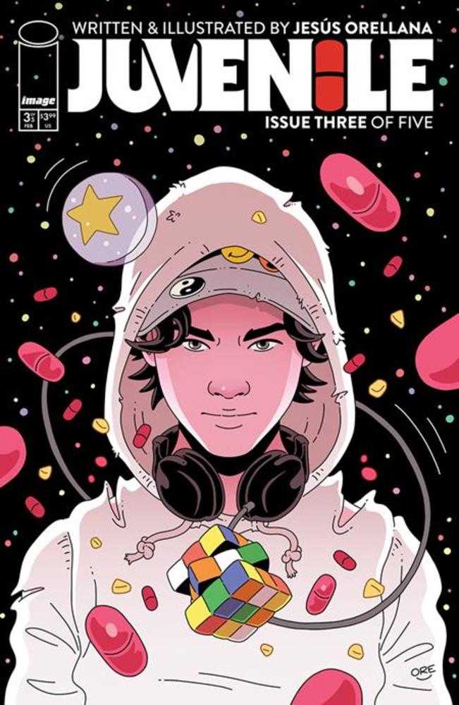 Juvenile #3 (Of 5) Cover B Jesus Orellana Rubiks Cube Variant | Odin's Place