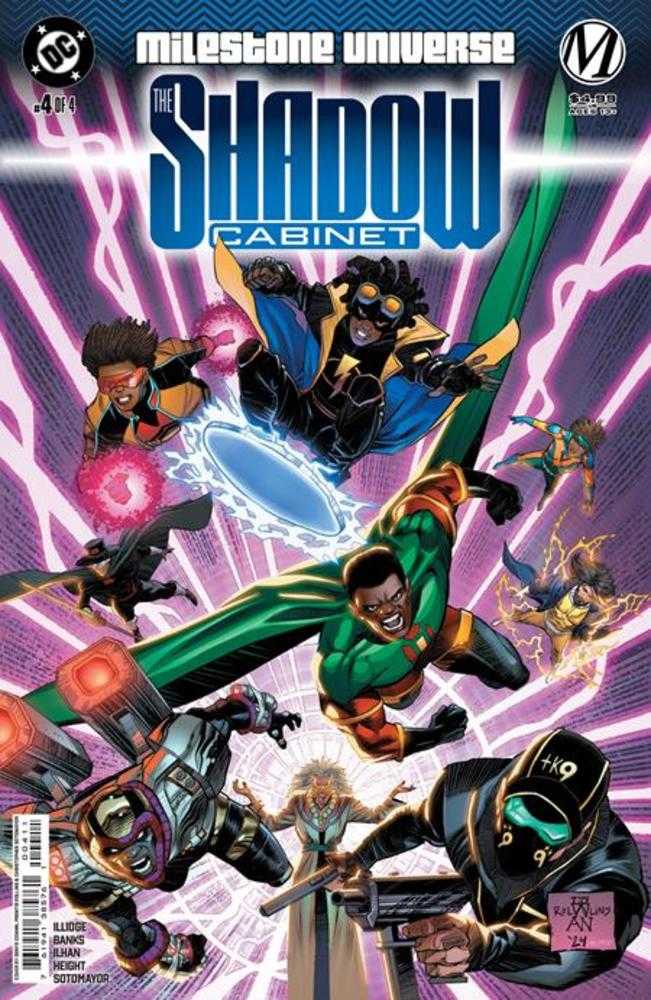 Milestone Universe The Shadow Cabinet #4 (Of 4) Cover A Denys Cowan | Odin's Place
