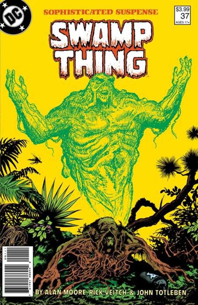 Saga Of The Swamp Thing #37 Facsimile Edition Cover A Stephen R Bissette & John Totleben (Mature) | Odin's Place
