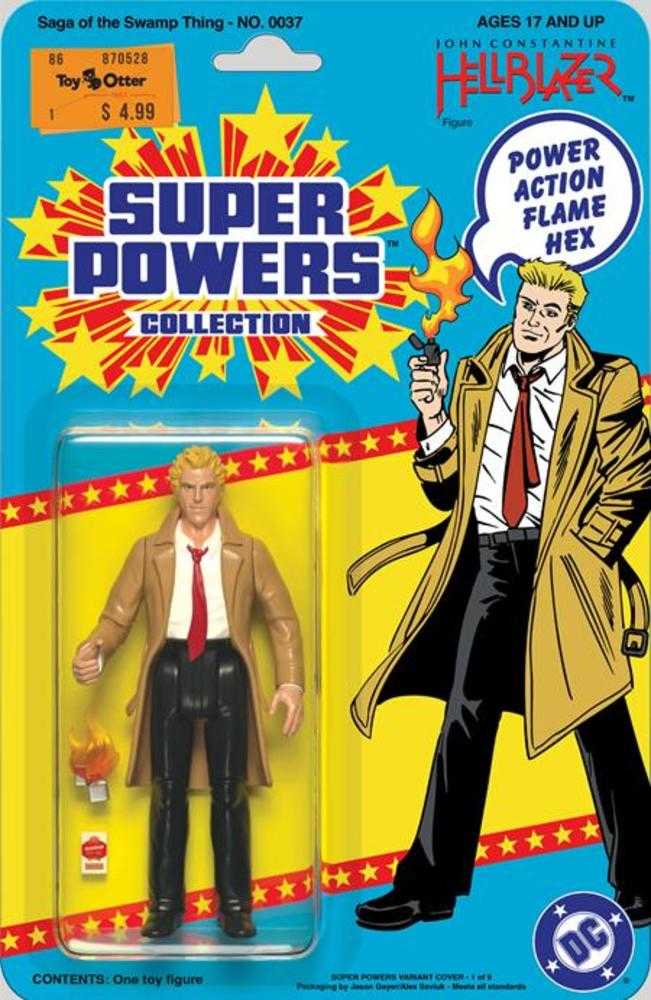 Saga Of The Swamp Thing #37 Facsimile Edition Cover C Super Powers Card Stock Variant (Mature) | Odin's Place