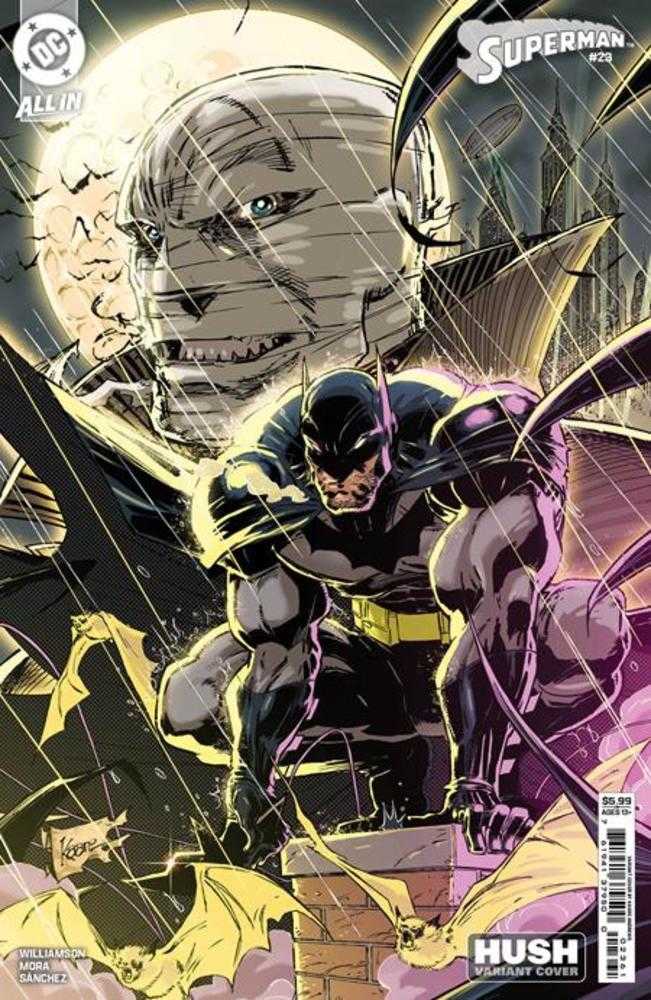 Superman #23 Cover E Kaare Andrews Hush Card Stock Variant | Odin's Place