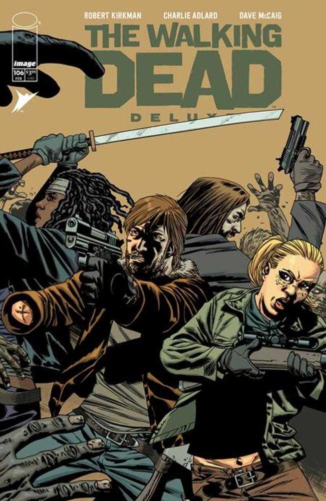 Walking Dead Deluxe #106 Cover B Charlie Adlard & Dave Mccaig Variant (Mature) | Odin's Place