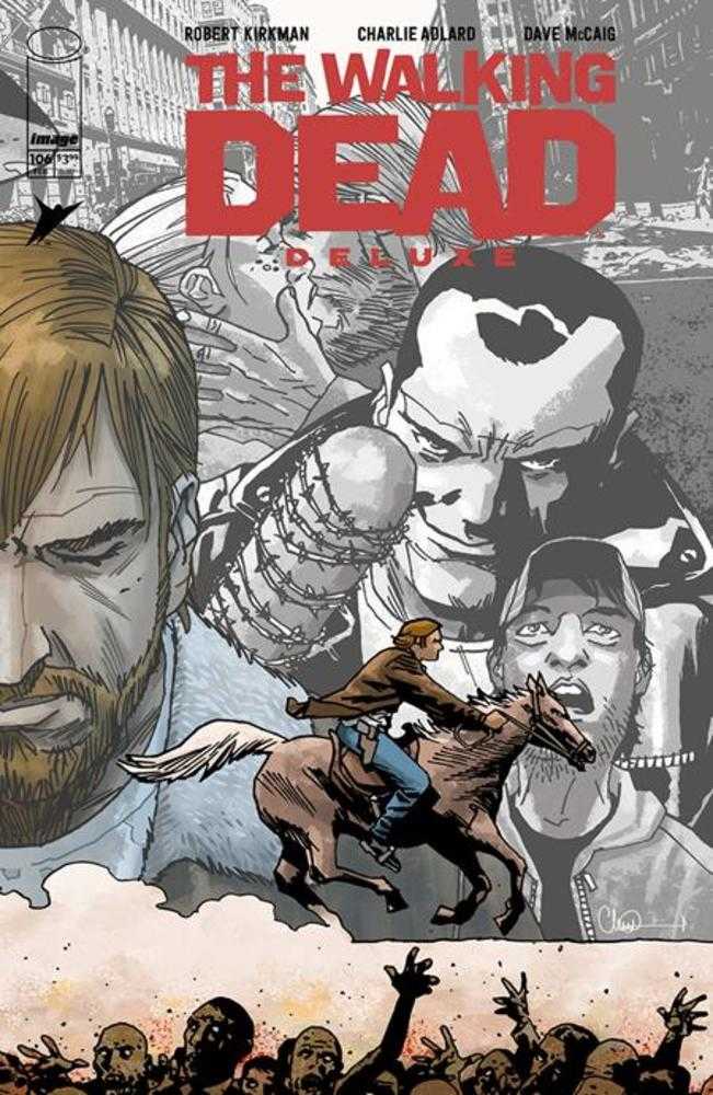 Walking Dead Deluxe #106 Cover D Charlie Adlard Variant (Mature) | Odin's Place