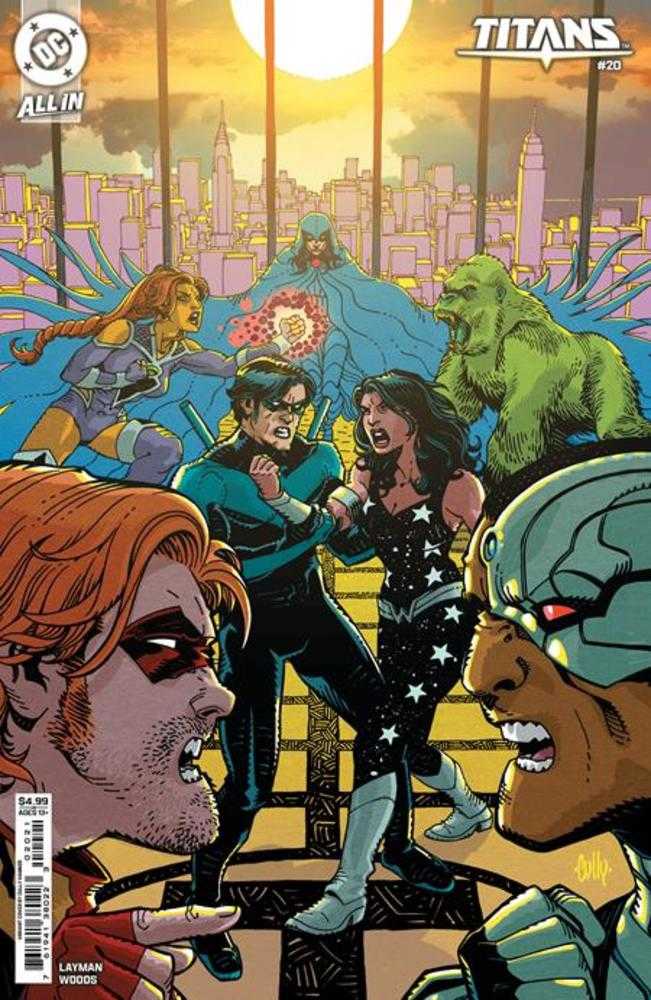 Titans #20 Cover B Cully Hamner Card Stock Variant | Odin's Place