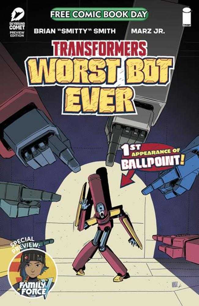 Free Comic Book Day 2025 - Bundle Of 25 - Transformers Worst Bot Ever Special | Odin's Place