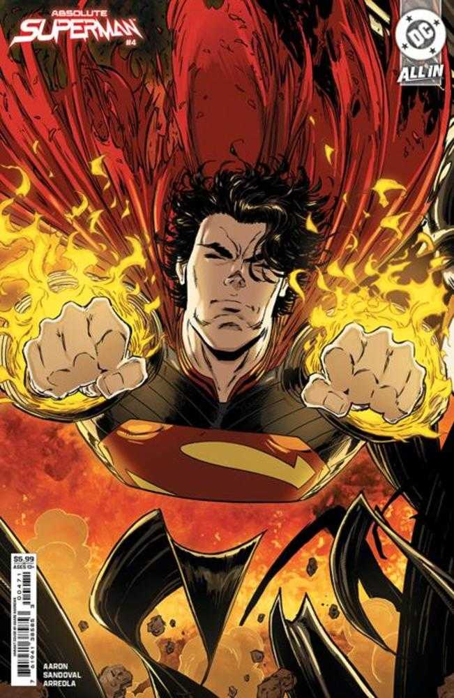 Absolute Superman #4 Cover F Kaare Andrews Card Stock Variant | Odin's Place