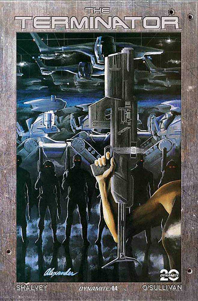 Terminator #4 Cover P Foc Ross Burning Earth Icon | Odin's Place