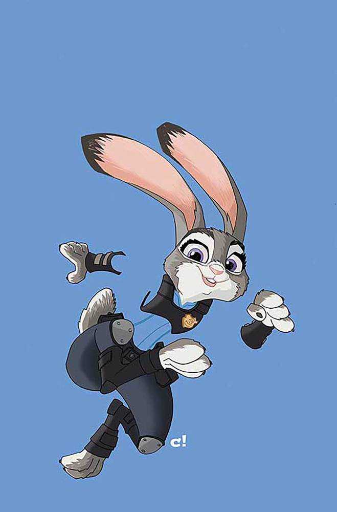 Zootopia #1 Cover V 7 Copy Foc Variant Edition Rousseau Virgin Foil | Odin's Place