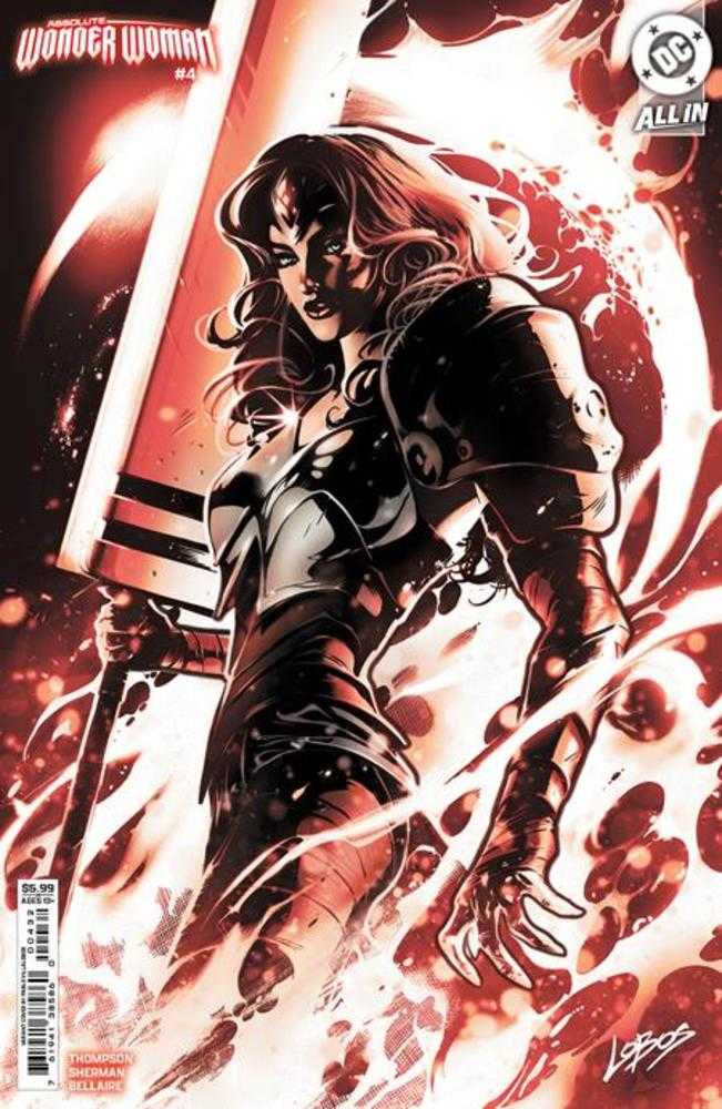 Absolute Wonder Woman #4 Cover F Pablo Villalobos Card Stock Variant | Odin's Place