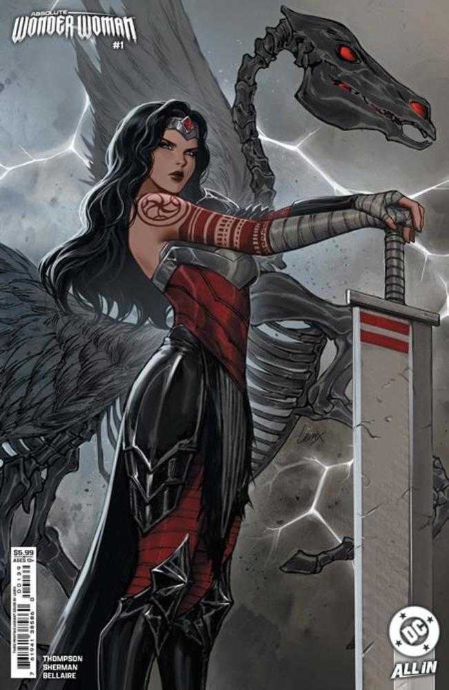Absolute Wonder Woman #1 3rd Print Cover B Leirix Card Stock Variant | Odin's Place