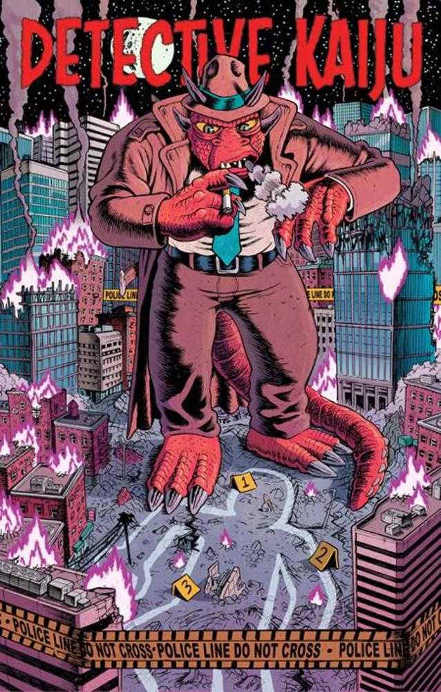 Detective Kaiju #1 (Of 4) Cover B Jake Smith (Mature) | Odin's Place