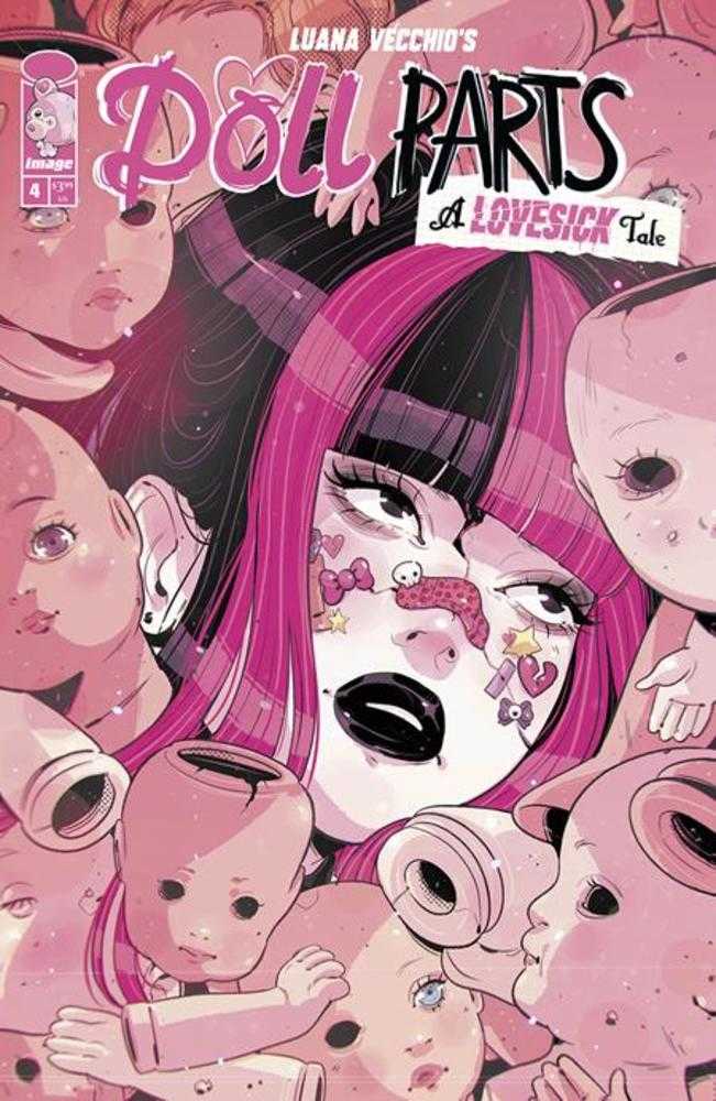 Doll Parts A Lovesick Tale #4 (Of 4) Cover B Luana Vecchio Doll Heads Variant (Mature) | Odin's Place