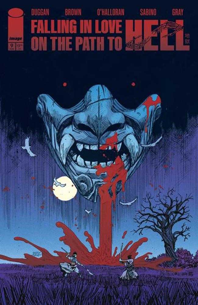 Falling In Love On The Path To Hell #9 Cover A Garry Brown (Mature) | Odin's Place
