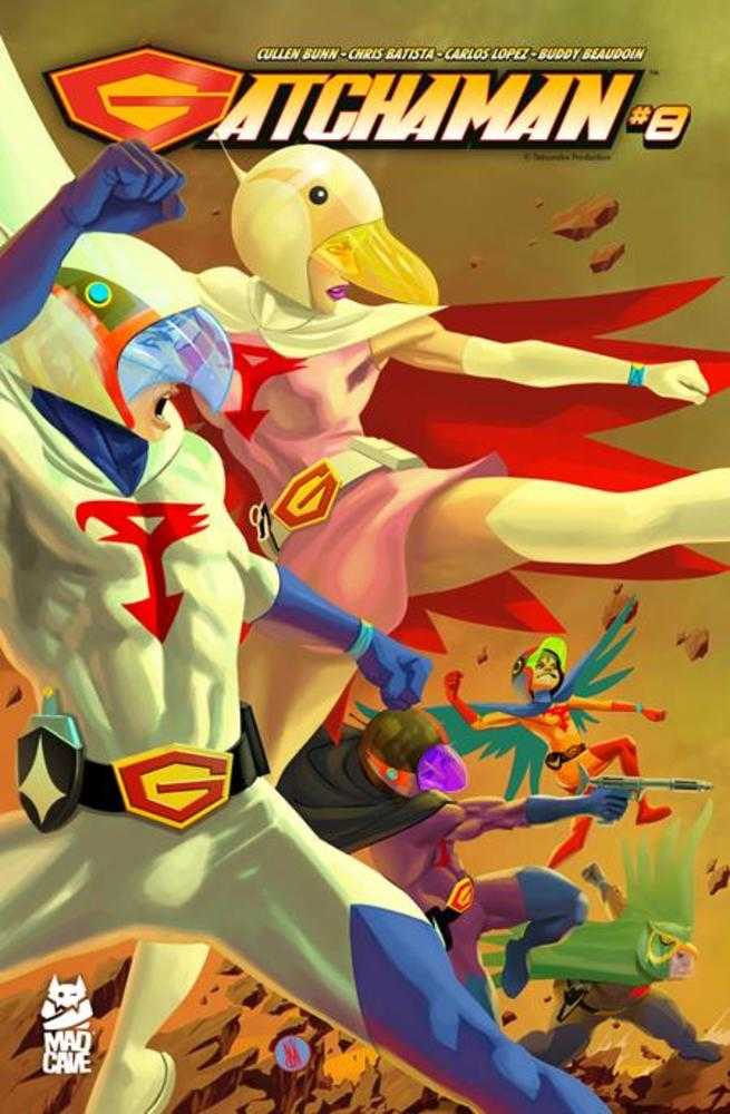 Gatchaman #8 Cover A Inaki Miranda | Odin's Place