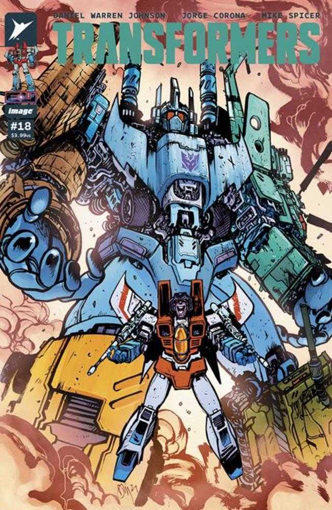Transformers #18 Cover A Daniel Warren Johnson & Mike Spicer | Odin's Place