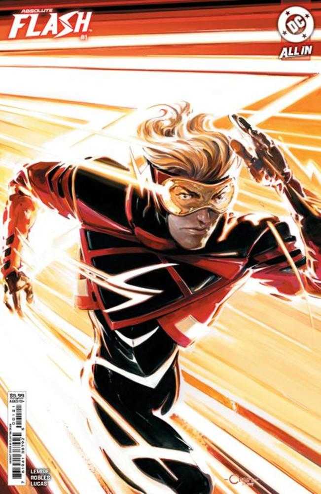 Absolute Flash #1 Cover B Clayton Crain Card Stock Variant | Odin's Place