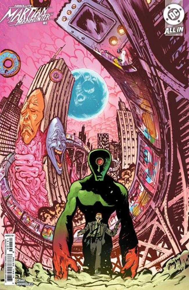 Absolute Martian Manhunter #1 (Of 6) Cover J 1 in 50 Daniel Warren Johnson Card Stock Variant | Odin's Place
