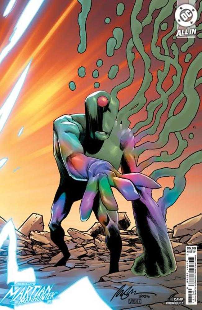 Absolute Martian Manhunter #1 (Of 6) Cover D Rafael Albuquerque Connecting Card Stock Variant | Odin's Place
