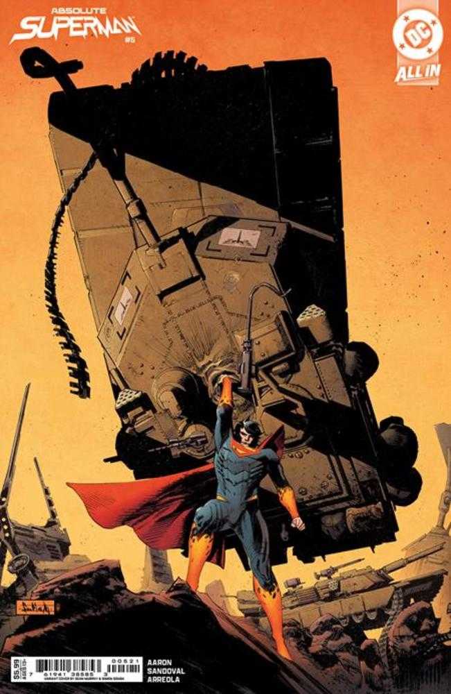 Absolute Superman #5 Cover B Sean Gordon Murphy Card Stock Variant | Odin's Place